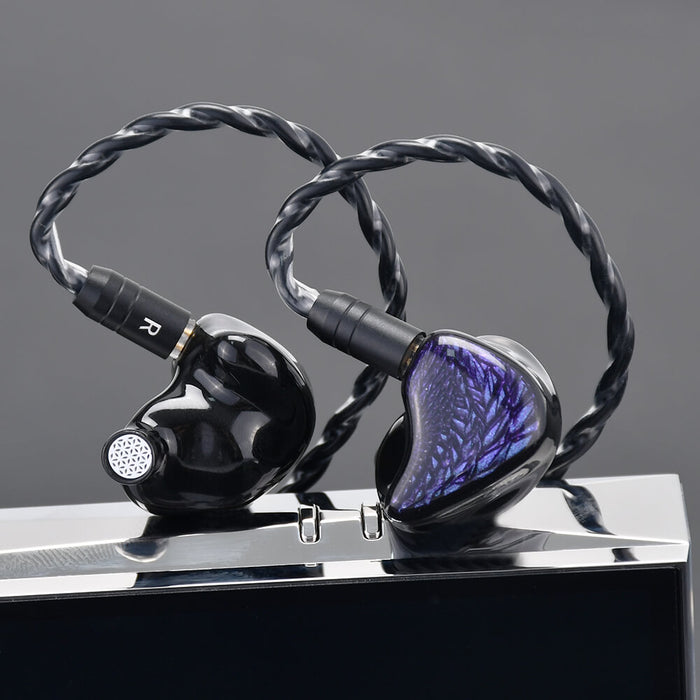 Celest Wyvern Black Audiophile Earbuds HIFI Earphones