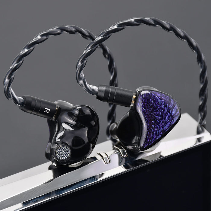 Celest Wyvern Black Audiophile Earbuds HIFI Earphones